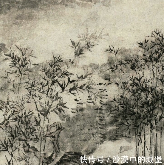 同时代!水墨变化,描绘重峦叠嶂烟雾缭绕,方从义绘《云山图》