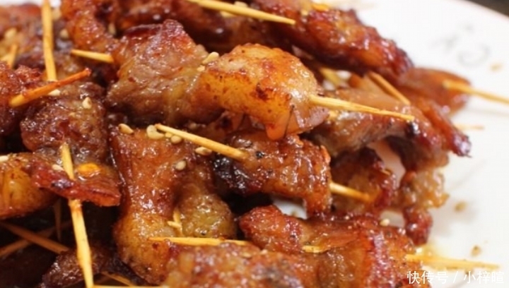 五花肉|牙签肉怎么做最好吃?配方和做法都告诉你,肥而不腻,家人更爱吃