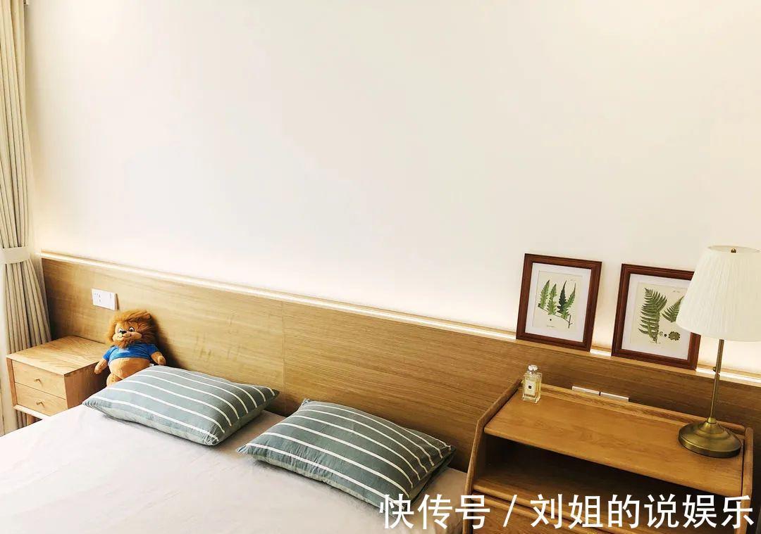 空间|124㎡原木风,干净舒适的居家空间,这设计好特别!