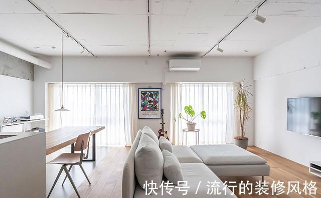 小夫妻|90后小夫妻，为了省钱135㎡简单装修，空旷舒适看起来更干净