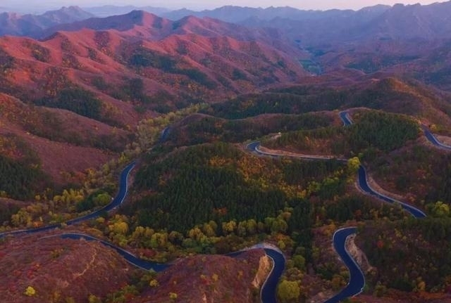 胡桃楸|敖汉大黑山的深秋，是五彩斑斓的美！