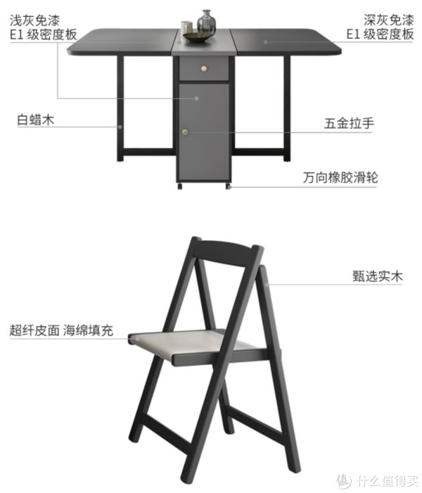 清单|餐客一体怎样节省空间？小户型折叠餐桌选购清单