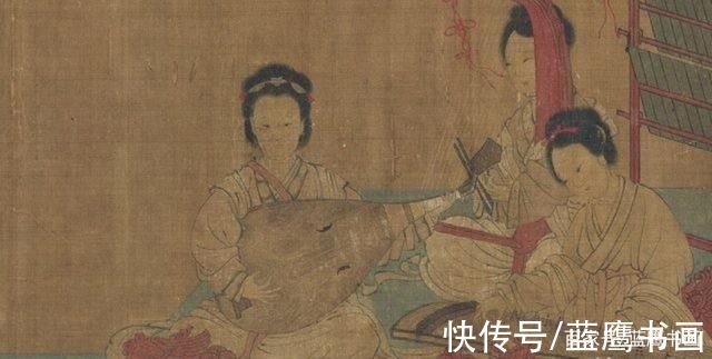 南唐|仕女画典雅，宫廷画写实，南唐画家周文矩