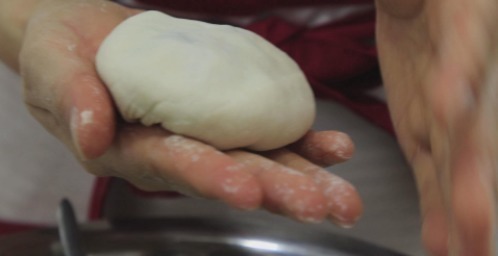 一碗面粉,一盆素馅,不用蒸,快速做蓬松柔软发面馅饼,好吃极了