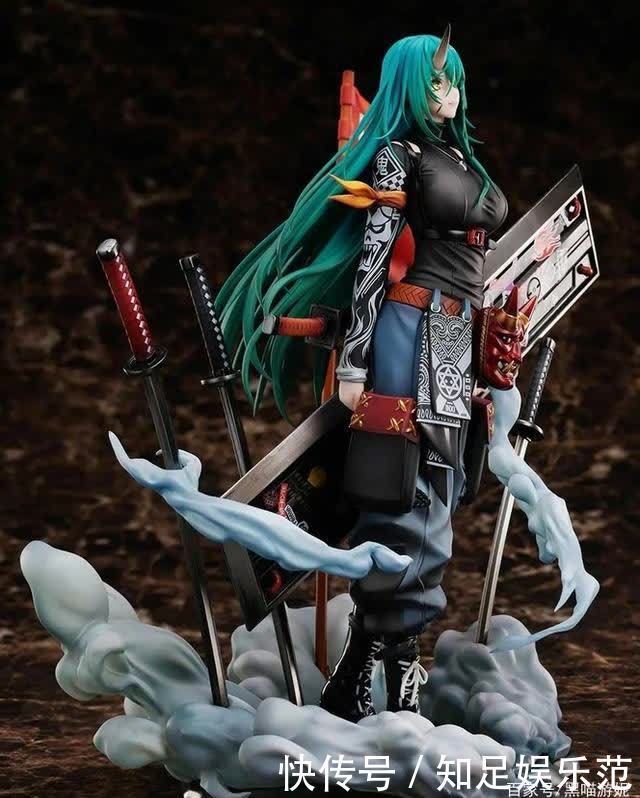 手办|明日方舟星熊狩标浪人手办公开 细节拉满的超帅气鬼姐