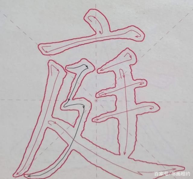 启功先生临帖五部曲读看、影摹、对临、背临、习作,值得一看