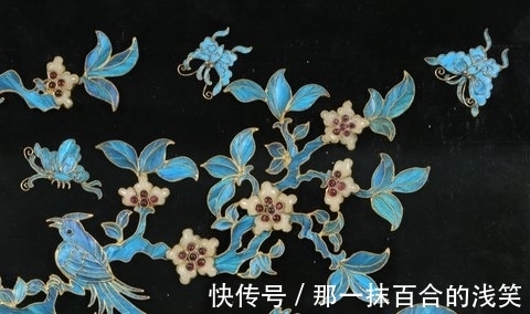 点翠花鸟$旧藏,点翠花鸟“官上加冠”插屏