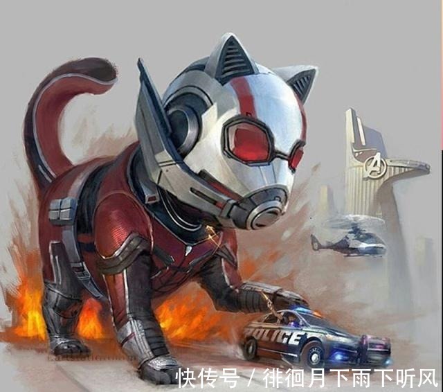 黑豹|当超级英雄变成猫,黑豹这回成了黑猫,死侍版噬元兽裹得太严实了