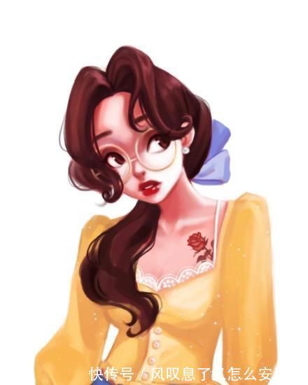 爱丽儿|迪士尼公主教你街头穿搭,爱丽儿的鳞片裙,还有艾莎女王的小吊带