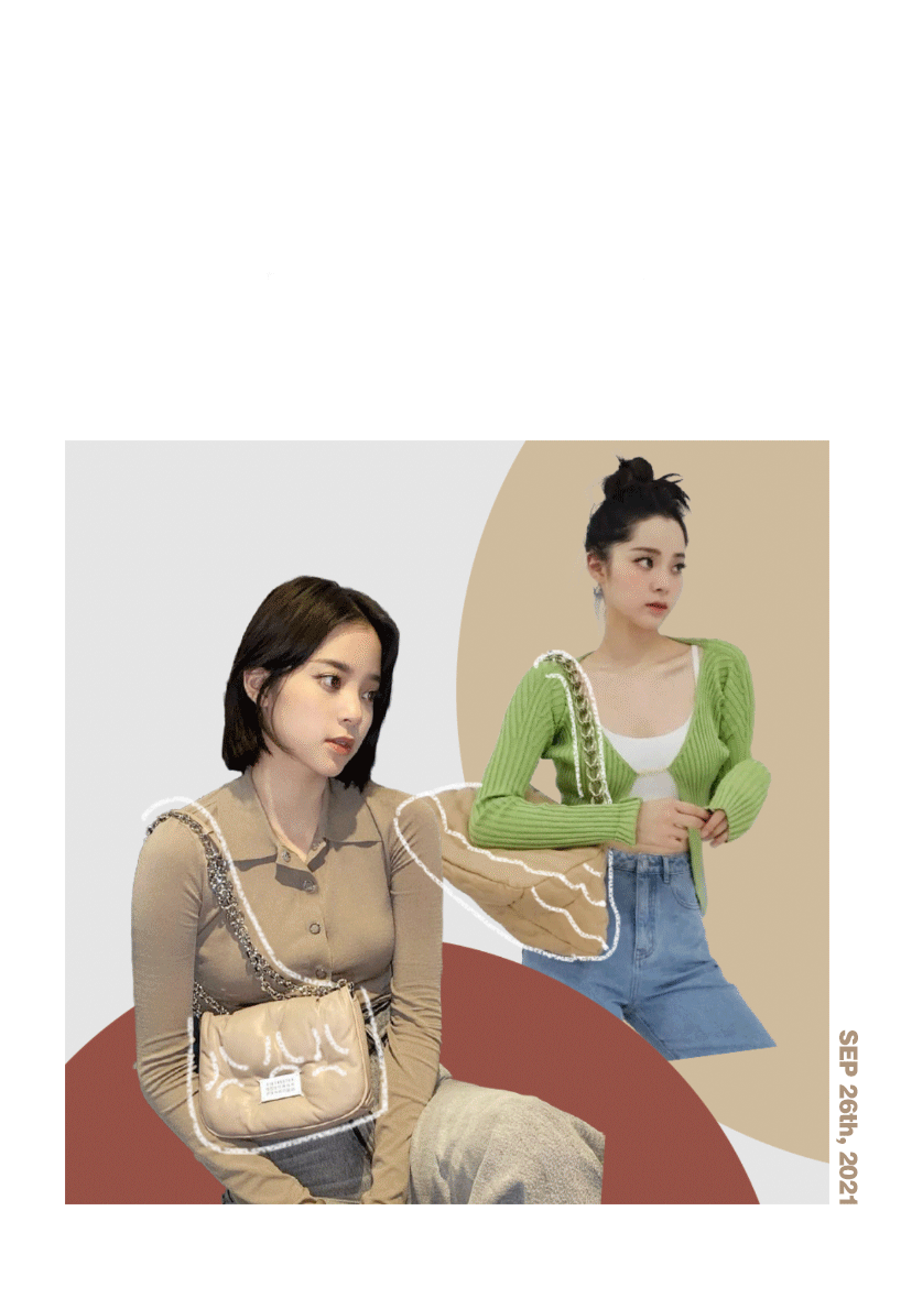 m 剪了短发的娜比，背啥我买啥