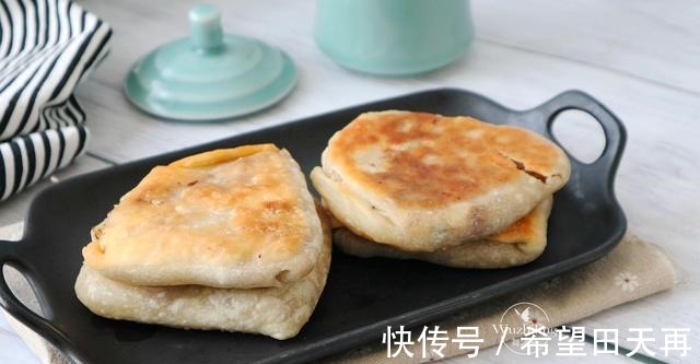 笋干|懒人早餐烙饼，香酥又入味，做法简单几分钟，全家都爱吃！