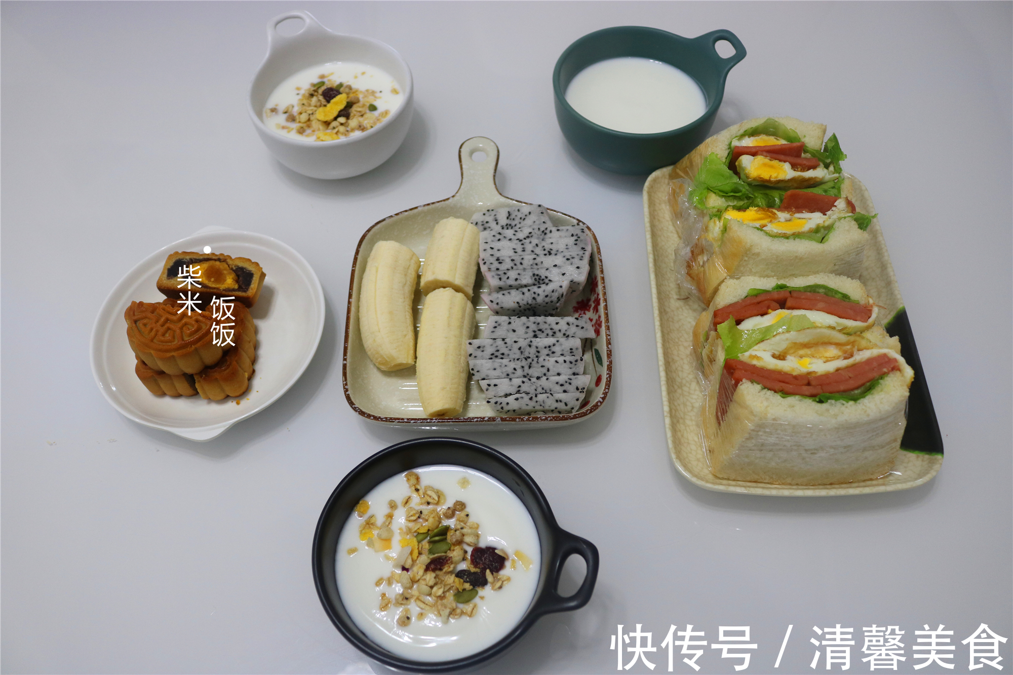 菠菜|晒晒我家最近7天早餐,跟着一起做,再也不愁早餐吃什么