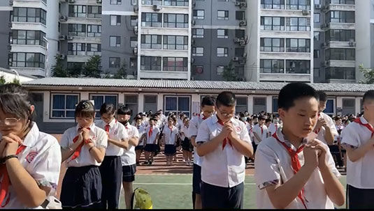 仪式|河北邯郸市丛台区丛台小学举行毕业典礼仪式