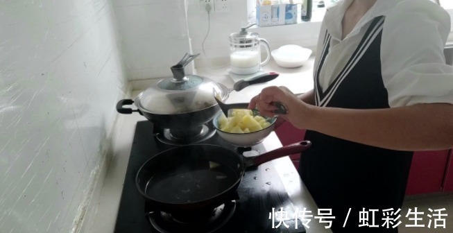 茄子|好吃的土豆泥，仅仅只需要土豆蔬菜和火腿，想吃就快来跟我一起做