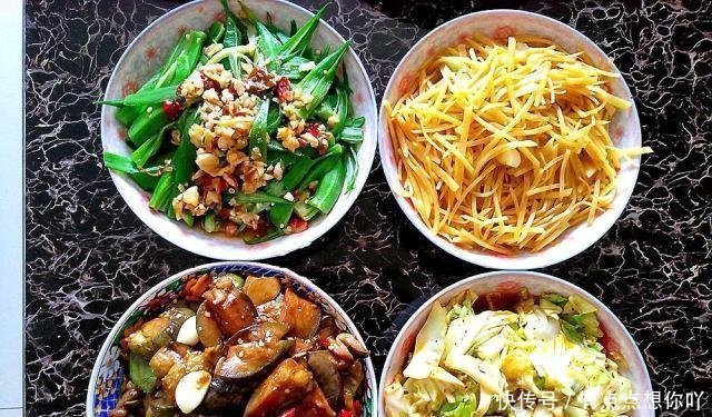 秋葵花|晒晒我家素食晚餐,每天不重样,顿顿好吃不长肉,7天花了80元!