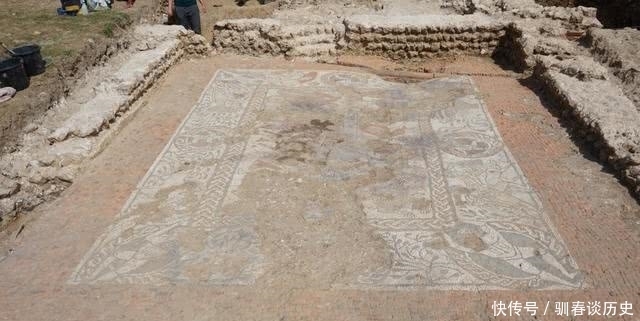 证实|英国工人意外发现一组马赛克图案,考古学家证实画面是奥运会起源