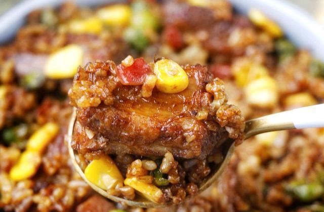 1个电饭锅,1碗米,究极懒人版一锅出,有饭有菜只刷一个锅