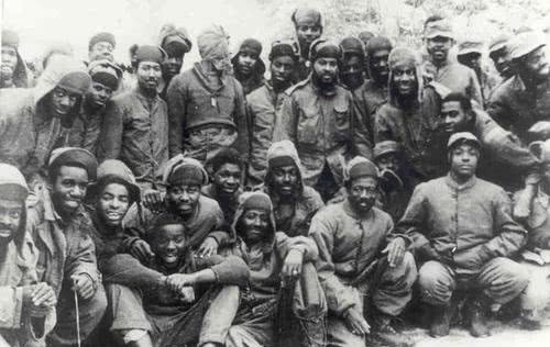 美军|志愿军生俘美军黑人连