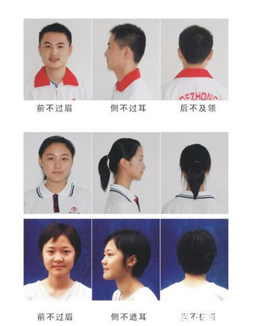 标准 学校公布“中学生发型标准”引争议,男生留寸头,女生难接受