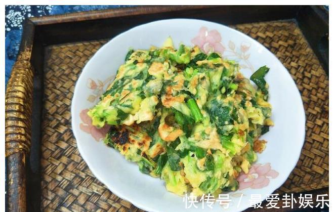 菠菜|1把菠菜，2个鸡蛋，简单烹饪，上桌口感香浓，太好吃了