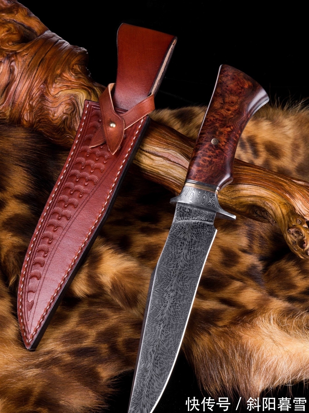 花纹@民间刀匠二十年磨一剑,恢复古代花纹宝刀!