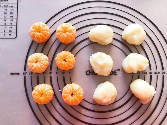 糯米糍|让孩子欲罢不能的橘子糯米糍,做法很简单,几块钱成本就搞定