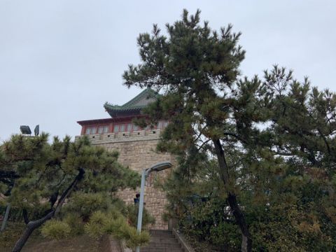 雨中游水族馆 感受传统建筑之美