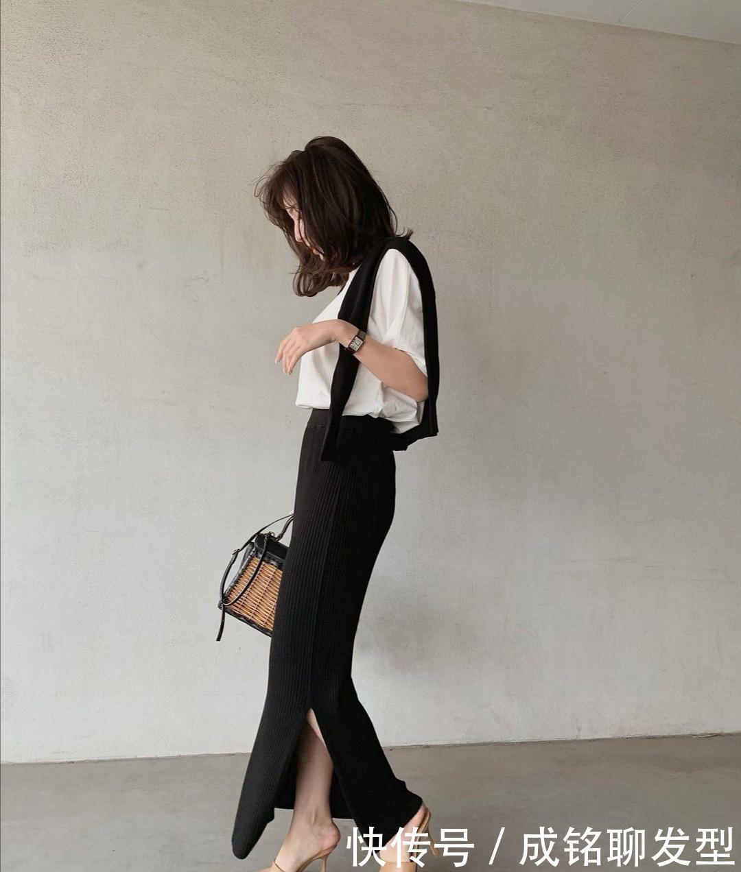 白色衬衫|好看又实用！这位博主的“低饱和度”穿搭法，简约精致优雅又高级