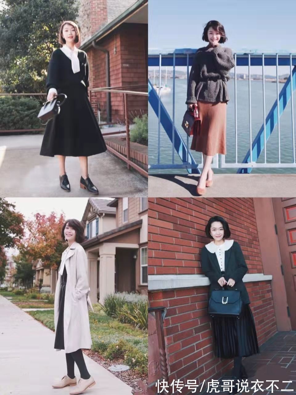 基础款|秋季普通人穿基础款怎样才好看？建议看她，没有惊艳长相也出众