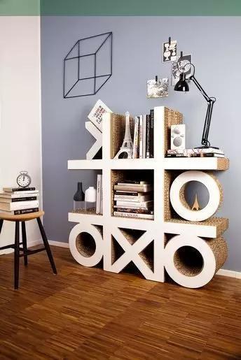 瓦楞纸|家里厚纸箱，以后统统留下来，一通粘贴，竟然连家具都不用买了