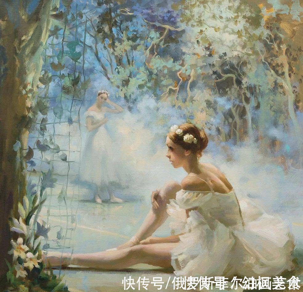 沃斯特雷佐娃!俄罗斯画家阿纳斯塔西娅·沃斯特雷佐娃漂亮油画作品欣赏