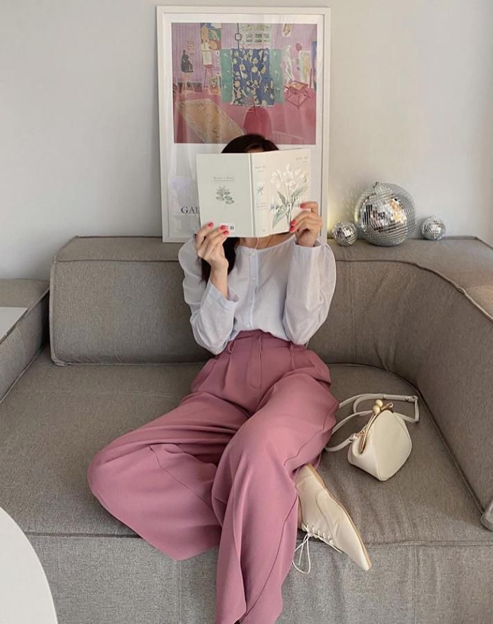 “阔腿裤”输惨了会藏肉的“云朵裤”也太显瘦了吧