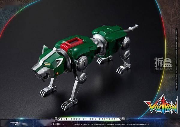 机器人|Blitzway 新品： 百兽王Voltron(战神金刚) -CARBOTIX系列可动手办（38CM高）