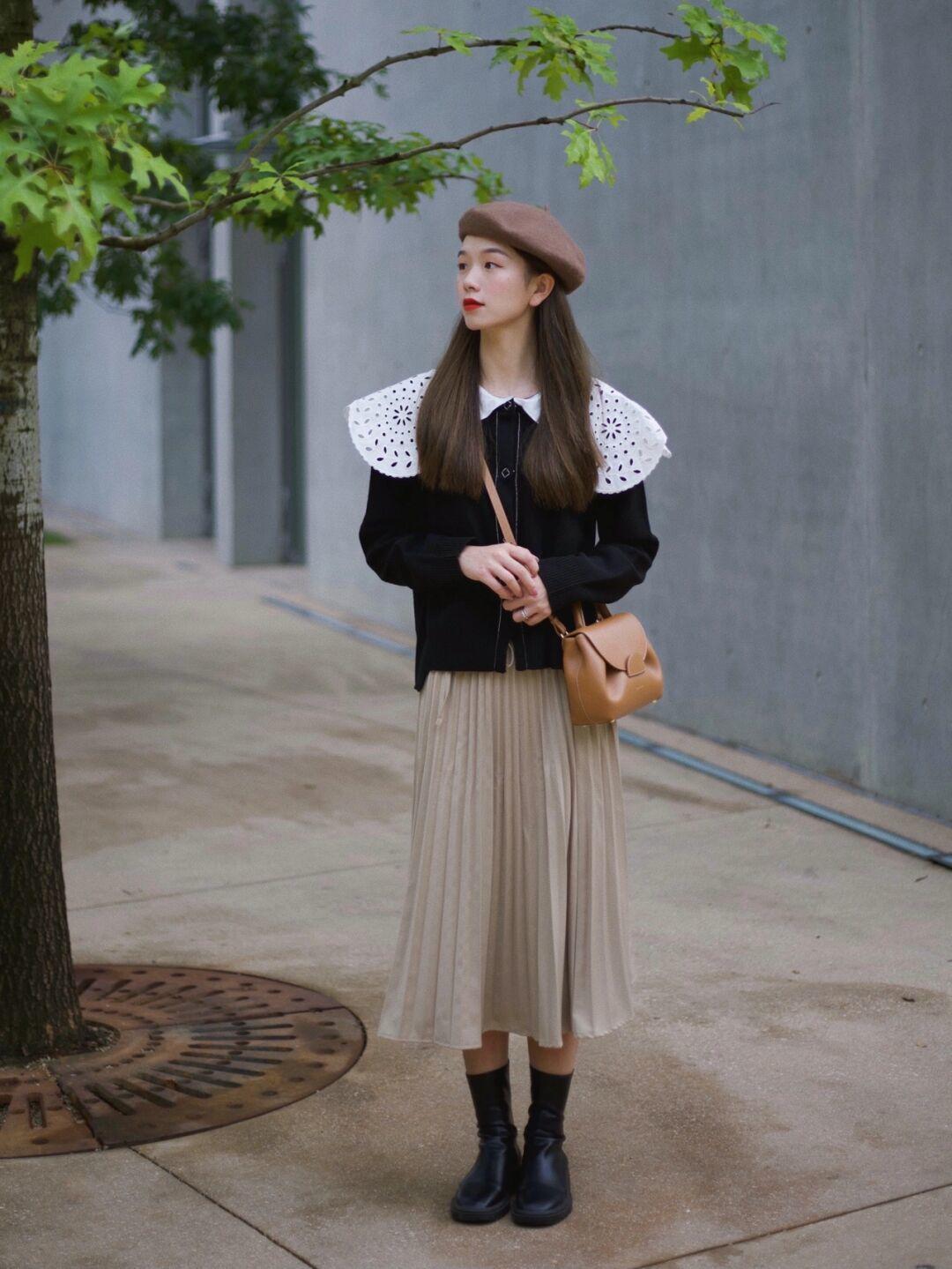 时尚感|秋季怎么穿出时尚感？西装搭配直筒裤干练利落，保暖又舒适