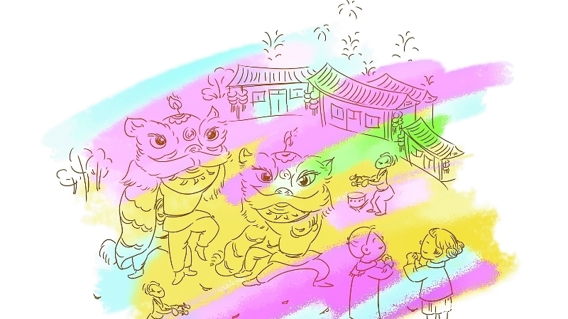 1950年的春节是新中国成立后的第一个春节,这儿的老百姓称之为“翻身年”