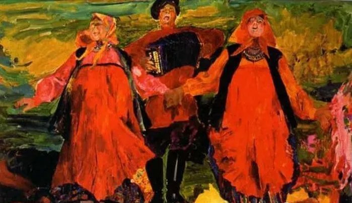 彼得堡&色彩这么艳丽,居然是列宾工作室出来的画家