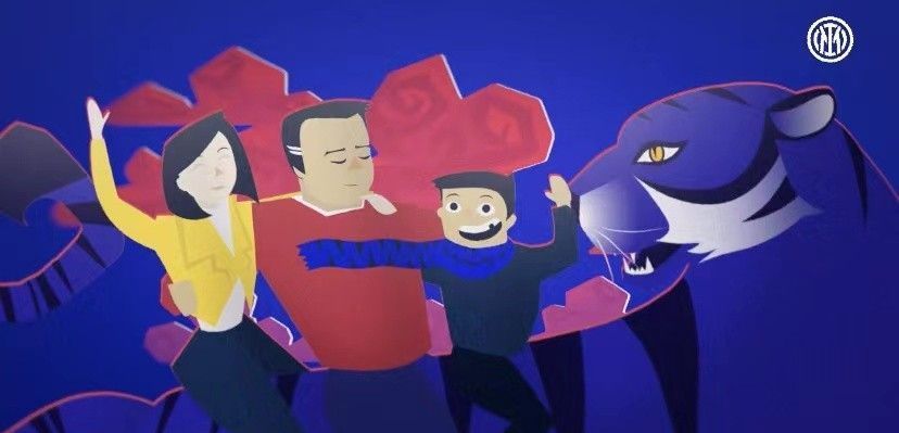 国际米兰|与中国球迷共情,国际米兰创意虎年新春视频祝福中国新年