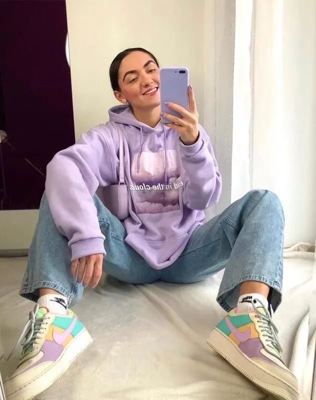 包臀裙|你可以永远相信卫衣，甜酷复古，秋冬必备