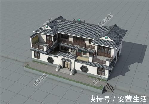 卧室|农村20万四合院设计图,青山绿水间,享受农村生活