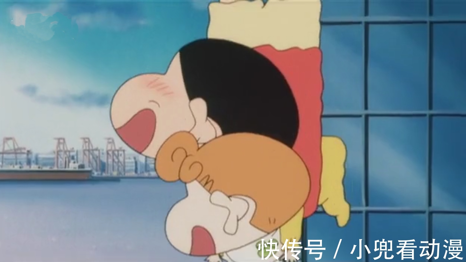 小新|蜡笔小新剧场版,小新保护妹妹小葵,懵懂女警获得成长