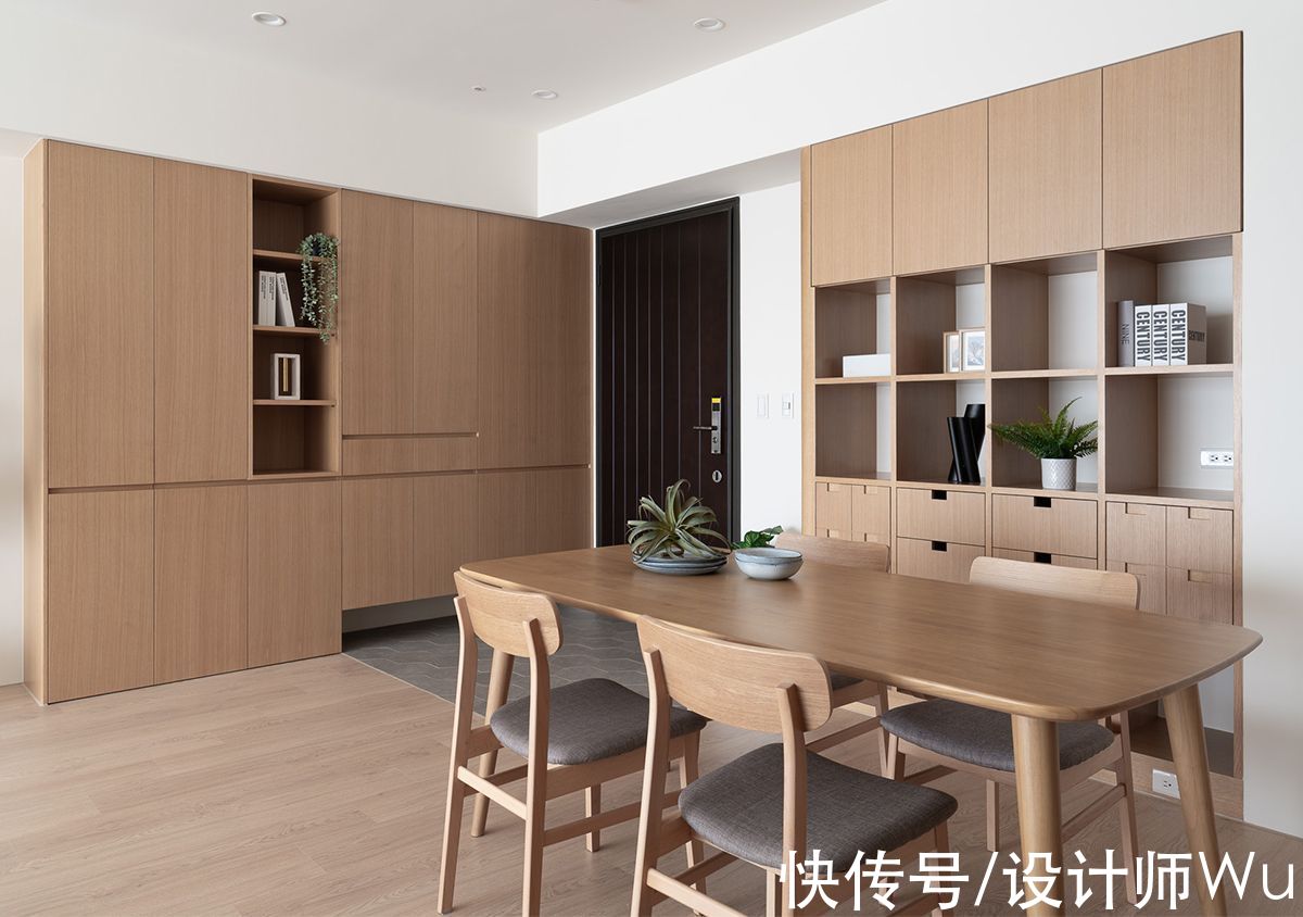 全室|扬州110㎡轻暖无印风住宅，以留白收藏生活风景