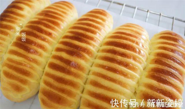 低筋面粉|别给孩子买面包了,自己在家做,一次发酵,做法简单,香软好吃