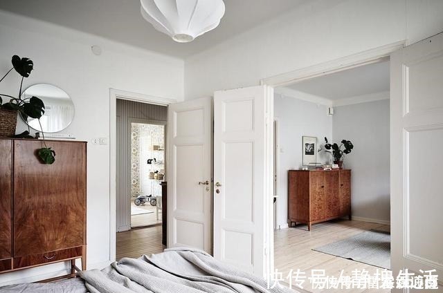 墙架|小户型越住越大学她家的66㎡小宅,贴心的一条动线!太好看了!