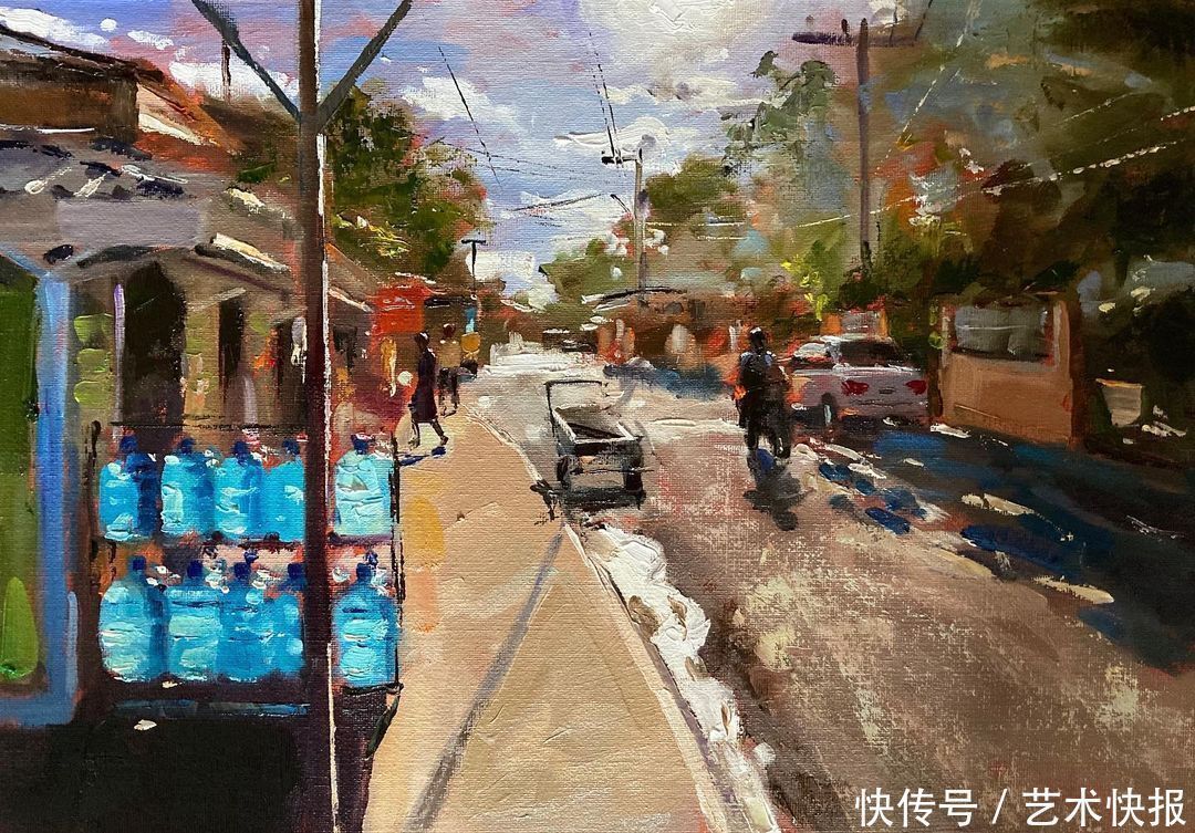 普林斯|英国艺术家杰里米桑德斯油画作品欣赏