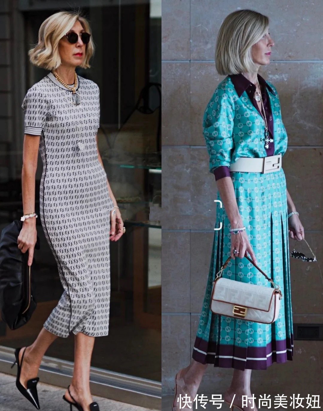 亮色系|“会打扮”和“不会打扮”区别，其实只在于细节，年龄真不是关键