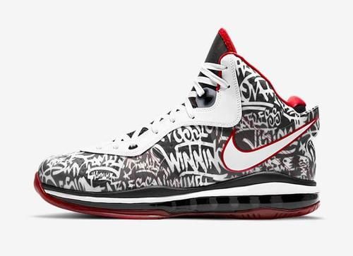 市价已高于原价！Nike LeBron 8 “ Graffiti ” 今早发