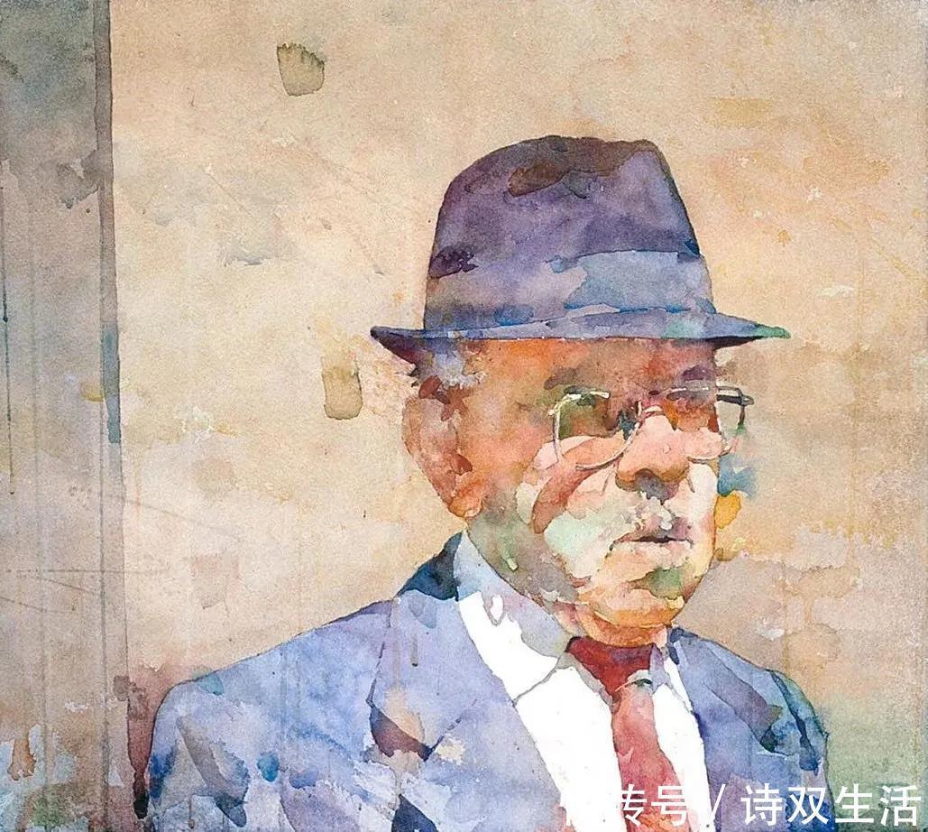 艺术学院&他笔下的人物生动活泼,色块叠加的恰到好处!