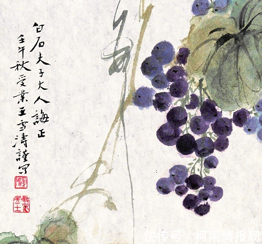 王梦白$一张图看懂王雪涛“眼快、手快、心快”