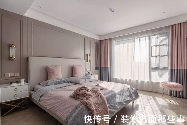 现代简约风|133平三居室一颗粉色“少女心”,打造现代简约风家居