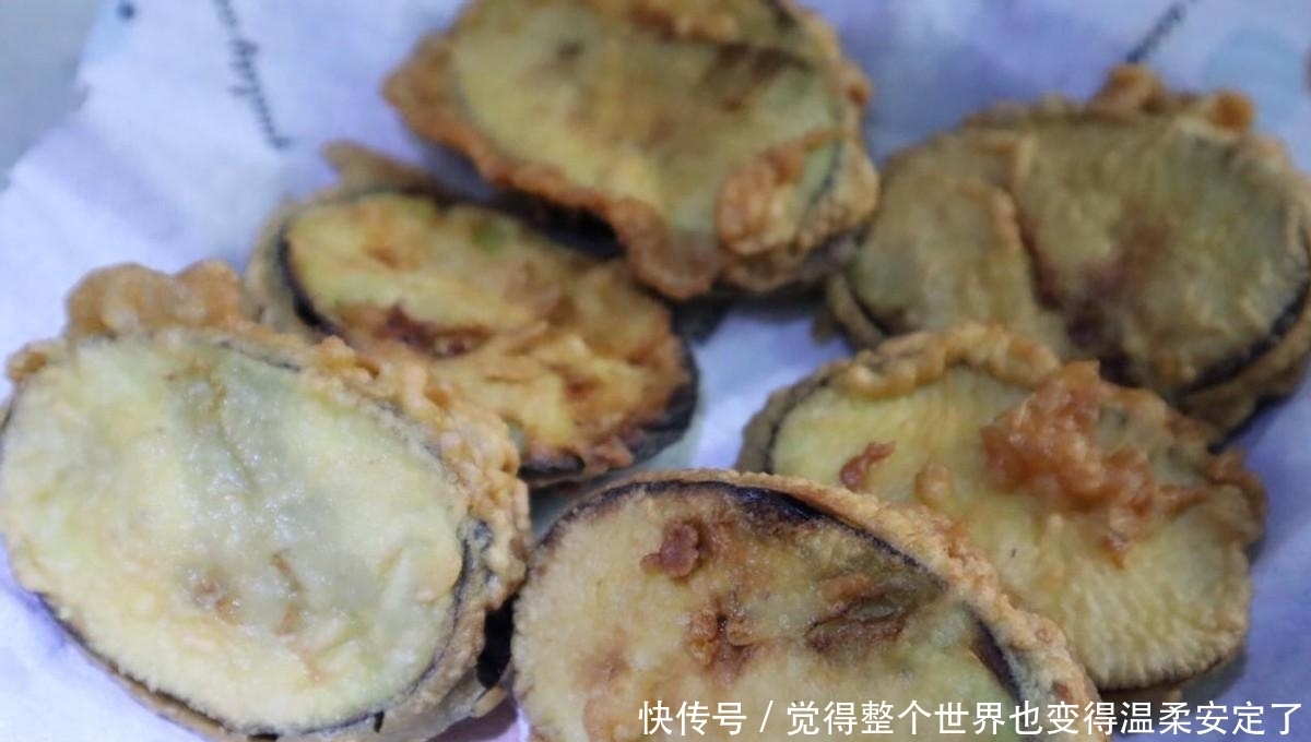 茄子营养美味,放进锅里一炸,外酥里嫩